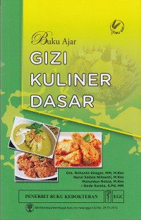 Image of Buku Ajar: Gizi Kuliner Dasar