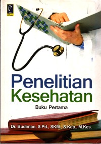 Image of Penelitian Kesehatan buku pertama