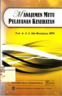 Image of Manajemen Mutu Pelayanan Kesehatan