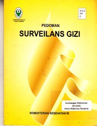Image of Pedoman Surveilans Gizi
