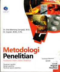Image of Metodologi PEnelitian-PEndekatan Praktis Dalam Penelitian