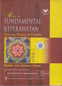 Image of Buku Ajar Keperawatan Fundamental Keperawatan : Konsep, Proses, Dan Praktik volume 1