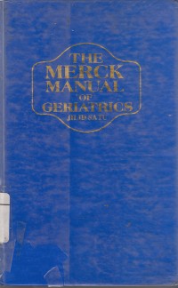 Image of The Merck Manual of geriatrics jilid 1
