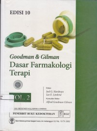 Image of Goodman dan Gilman Dasar Farmakologi Terapi vol.2