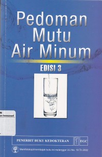 Image of Pedoman Mutu Air Minum edisi 3
