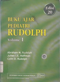Image of Buku Ajar Pediatri Rudolph vol.1